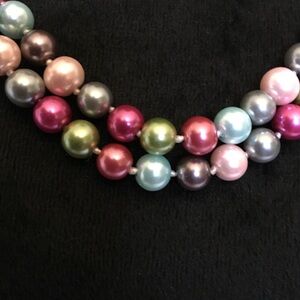 Multicolor Pearl Necklace